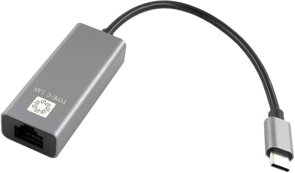 Сетевая карта 5bites UA2C-45-16BK, 100Mbps, USB 2.0 Type-C