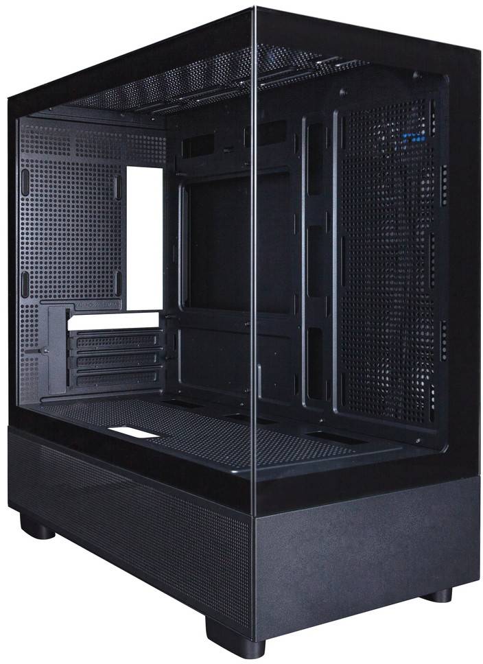 Корпус 1stPlayer MIKU Mi5 Black Mi5-BK, без БП, mATX