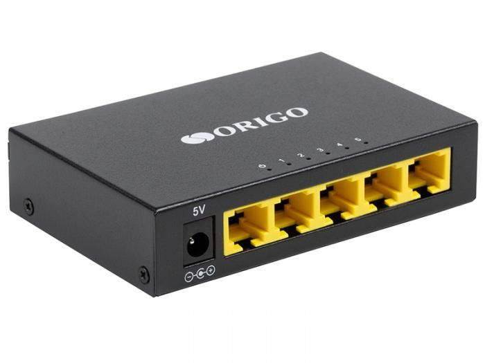 Коммутатор ORIGO OS1205/A1A, 5xLAN 100Mbps