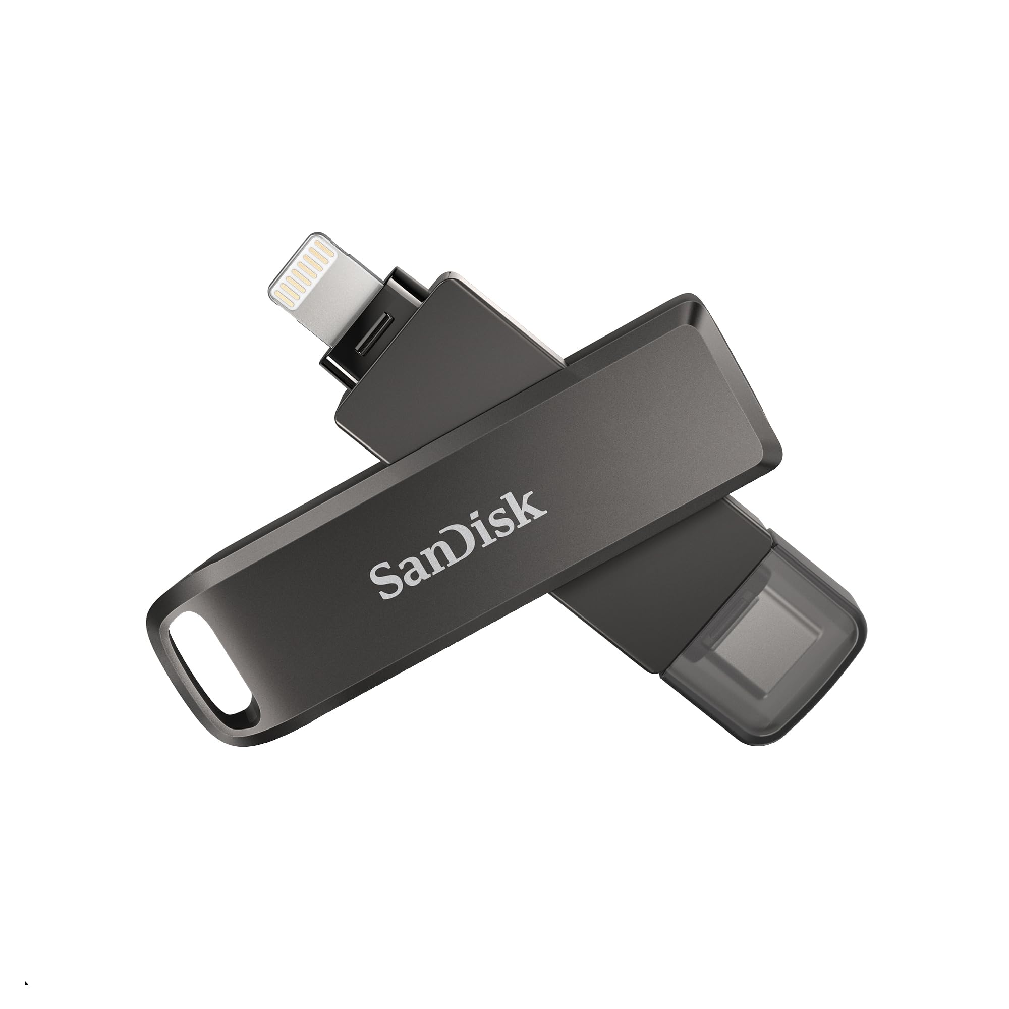 256Gb SanDisk iXpand Luxe SDIX70N-256G-GN6NE, USB3.2 Type-C + Lightning, Black