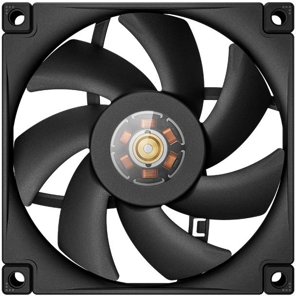 Вентилятор 9x9см DeepCool FT9 SLIM R-FT9SLIM-BKWPN1-G