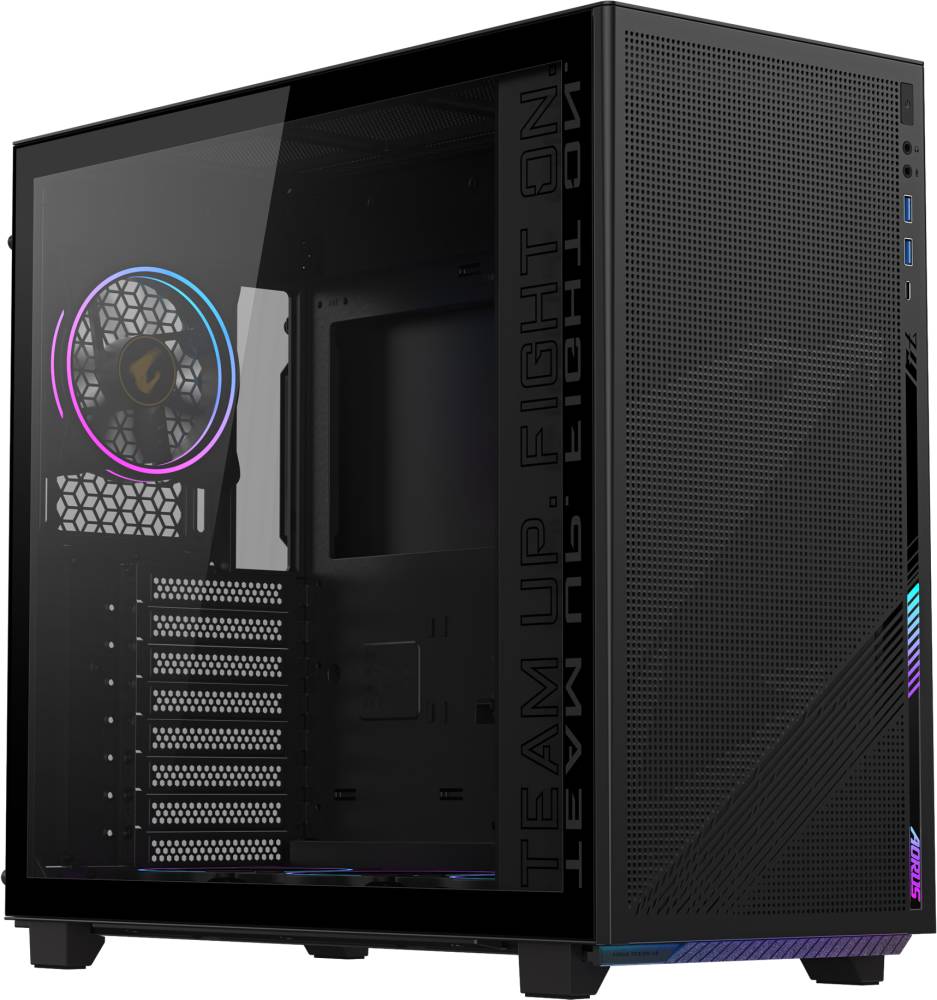 Корпус Gigabyte GB-AC400G 28300-AC400-1CKR, без БП, ATX