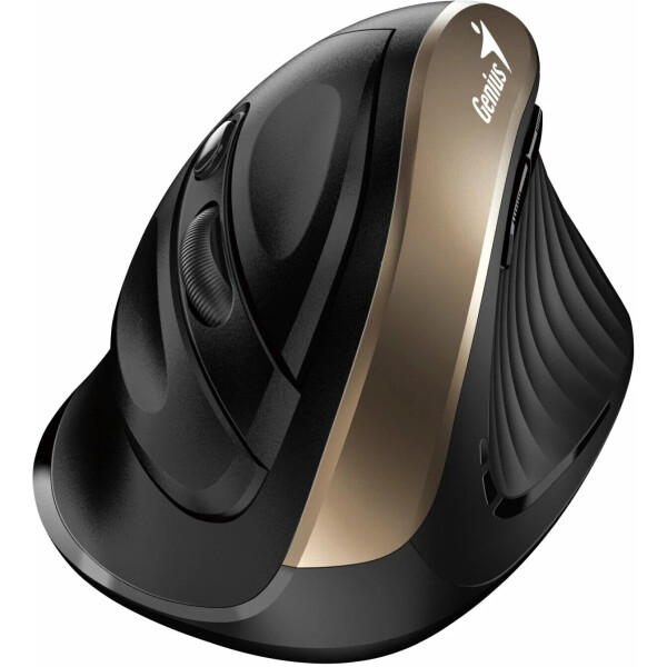 Мышь Genius Ergo 8250S, черный/золотистый, (31030031400)