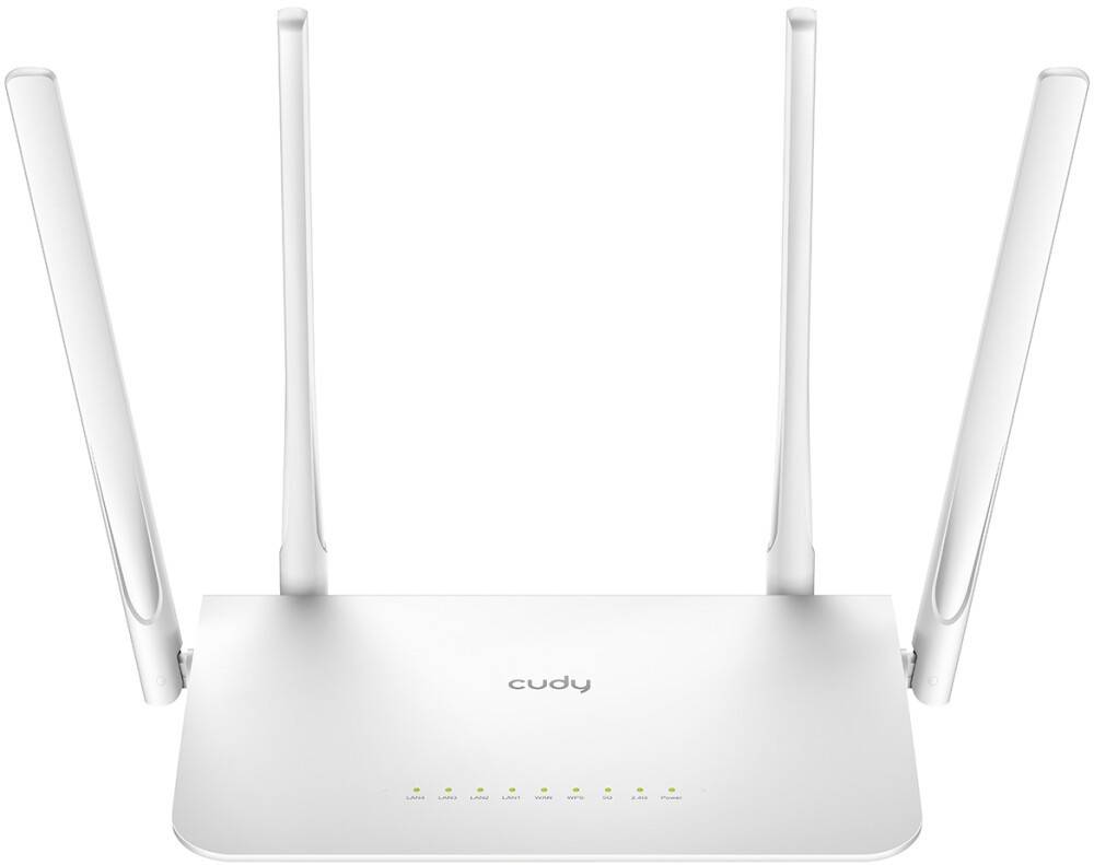 Роутер Wi-Fi Cudy WR1300, 2.4/5GHz, 1167MBps, 4xLAN 1Gbps, WAN
