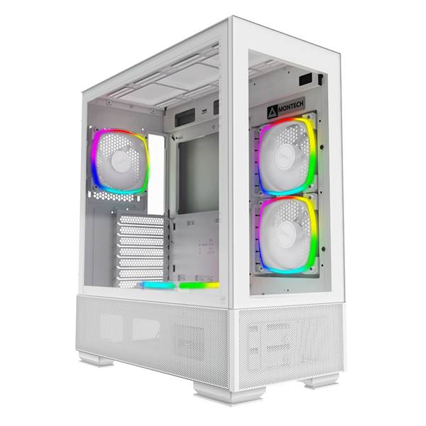 Корпус Montech SKY TWO White MNT-ST-W, без БП, ATX