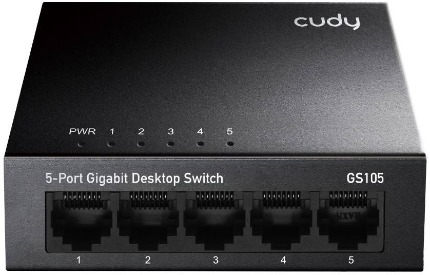Коммутатор Cudy GS105, 5xLAN 1Gbps