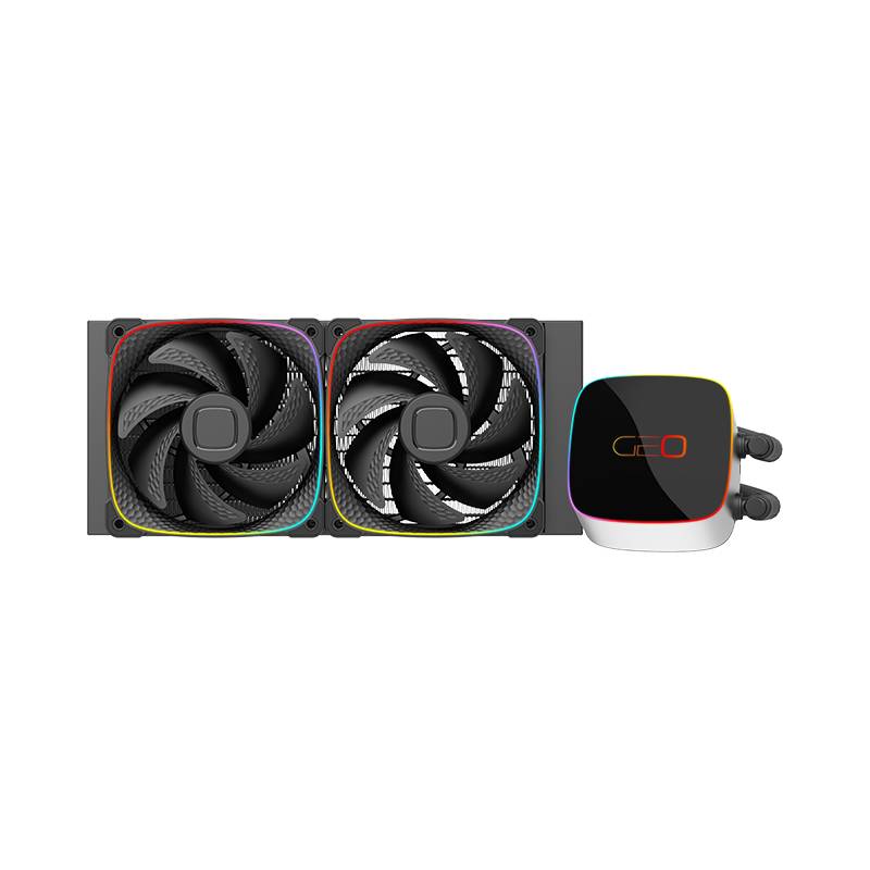 Жидкостное охлаждение Geometric Future Eskimo Junior 24 Black (1C253B0241AA0) (LGA1700 Ready)
