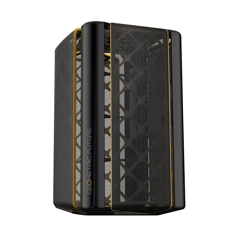 Корпус Geometric Future Model 2 The Ark Black (1AM2AKBK00101), без БП, mATX