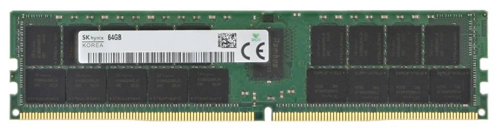Серверная оперативная память 64Gb Hynix HMAA8GR7CJR4N-XN, DDR IV, PC-25600, 3200MHz, ECC, Reg