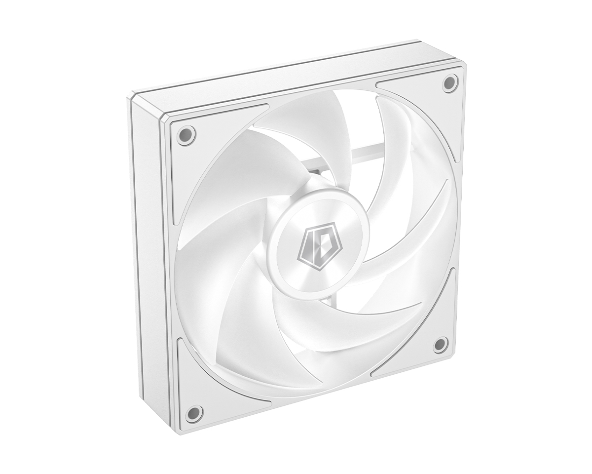 Вентилятор 12x12см ID-Cooling AF-1230-W White