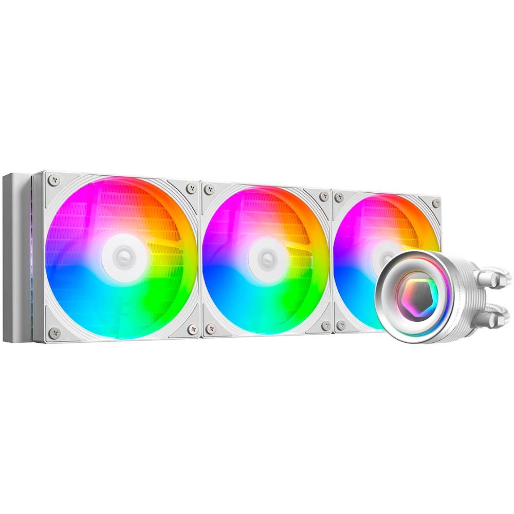 Жидкостное охлаждение ID-Cooling FX360 INF WHITE, 350W (LGA1700 Ready)