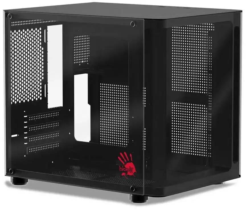 Корпус Bloody BD-CC104 Black (BD-CC104-BK), без БП, mATX