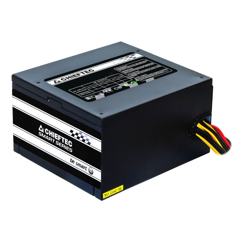 Блок питания 600Вт, Chieftec GPS-600A8, 85%, APFC, ATX