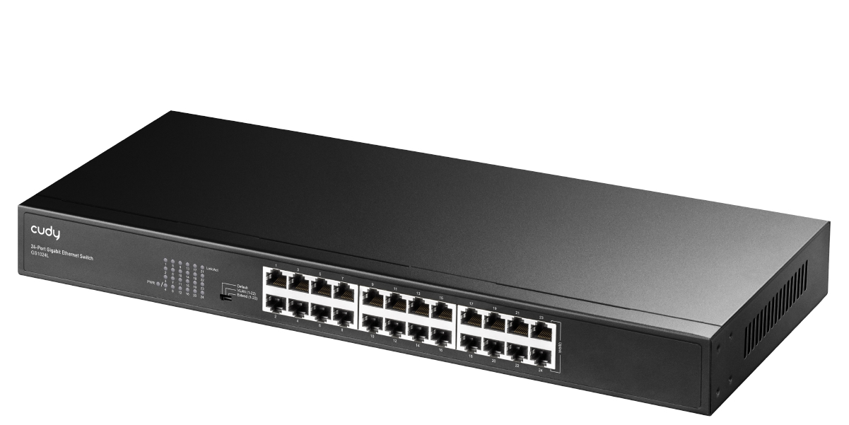 Коммутатор Cudy GS1024L, 24xLAN 1Gbps