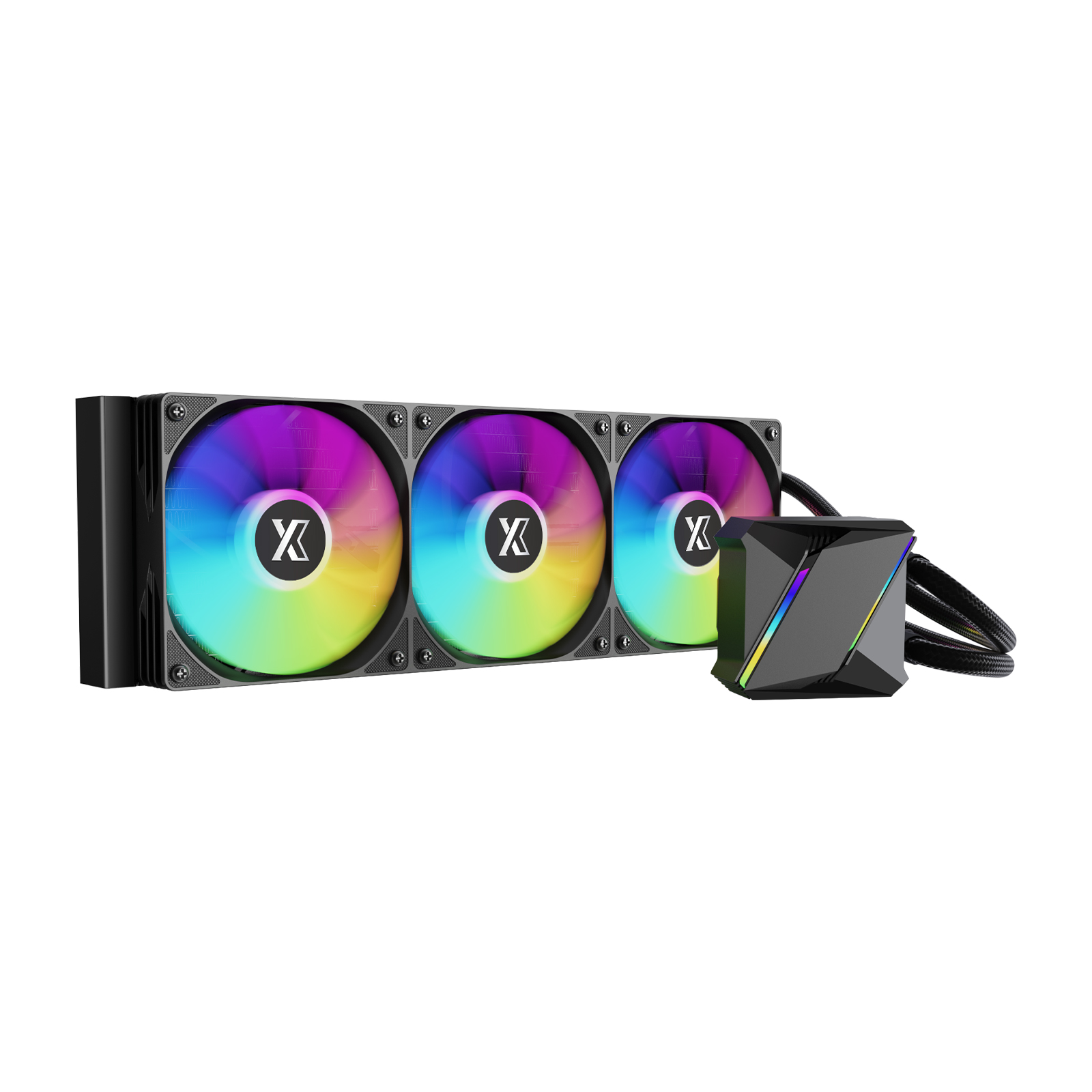 Жидкостное охлаждение XASTRA LM360 ARGB BK (LM360-BKAFXX-GL), 285W (LGA1700 Ready)