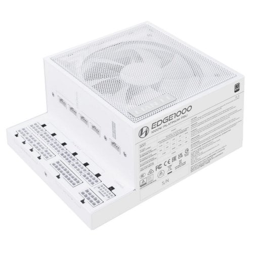 Блок питания 1000Вт, Lian Li EDGE1000 White G9P.EG1000.WE00, 80 Plus Platinum, APFC, ATX