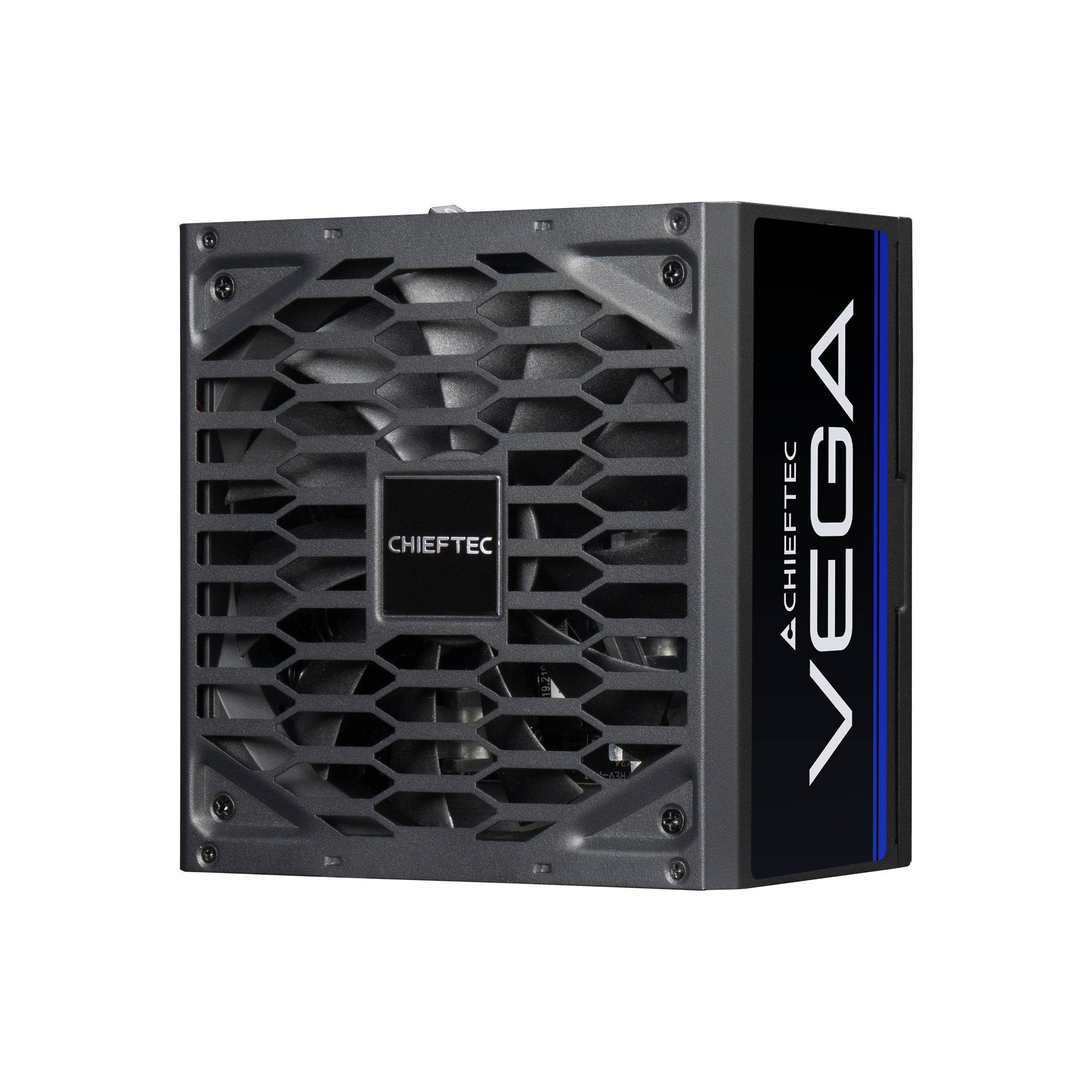 Блок питания 750Вт, Chieftec Vega PPG-750-S, 80 Plus Gold, APFC, ATX