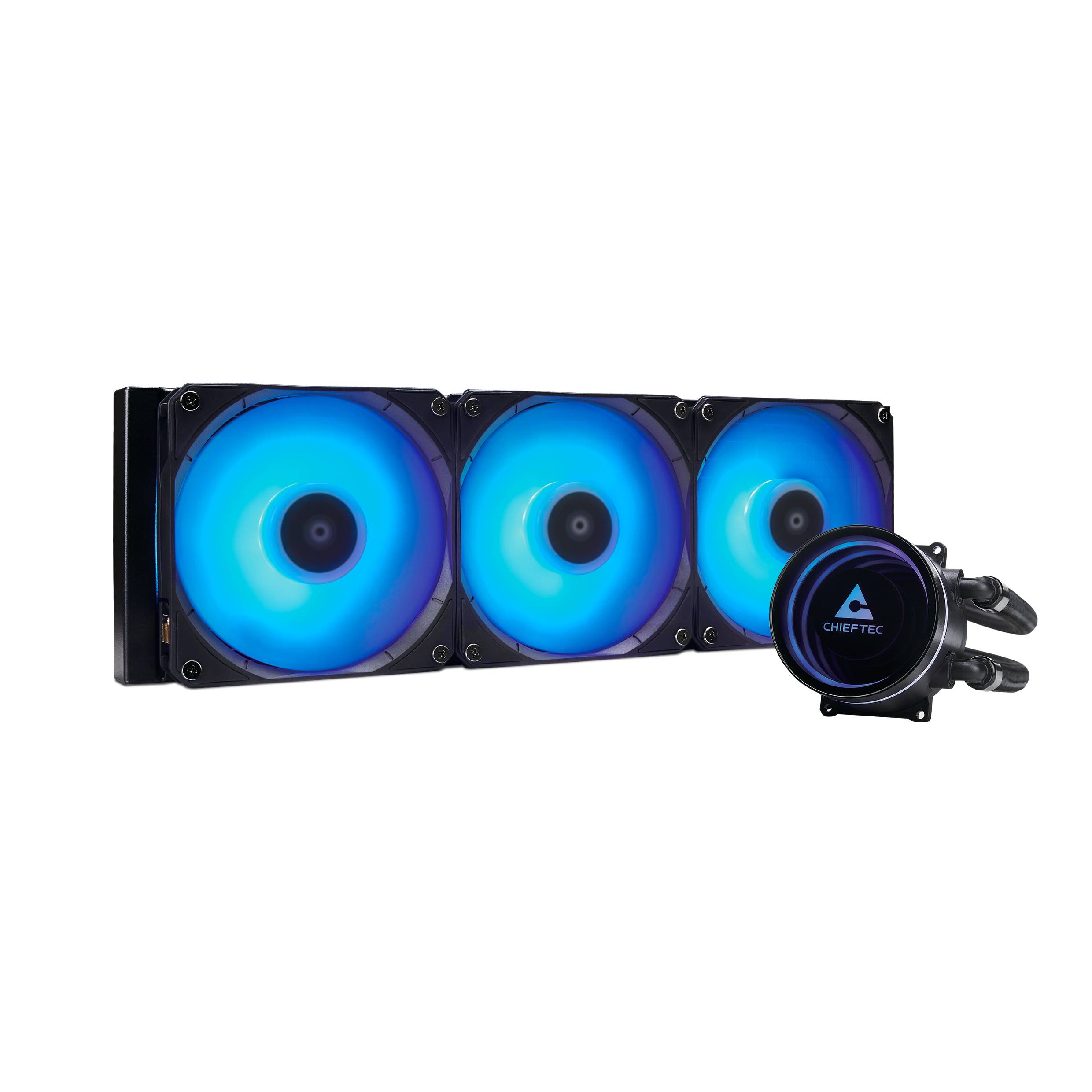 Жидкостное охлаждение Chieftec ICEBERG 360 CLC-360-RGB, 350W (LGA1700 Ready)