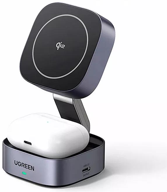 Беспроводное ЗУ Ugreen W702 35316, серый