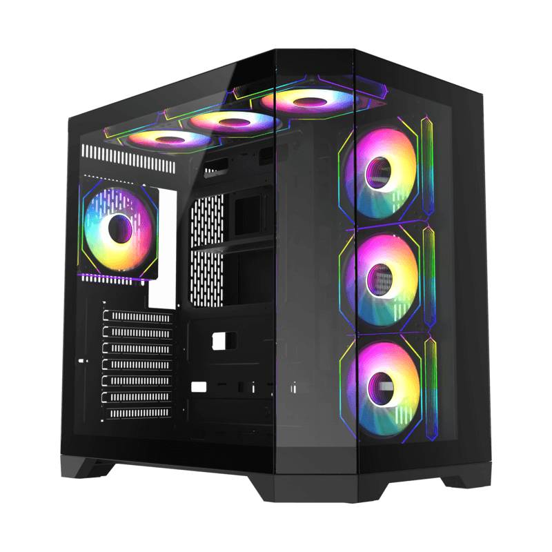 Корпус GameMax HYPE-A BK, без БП, ATX
