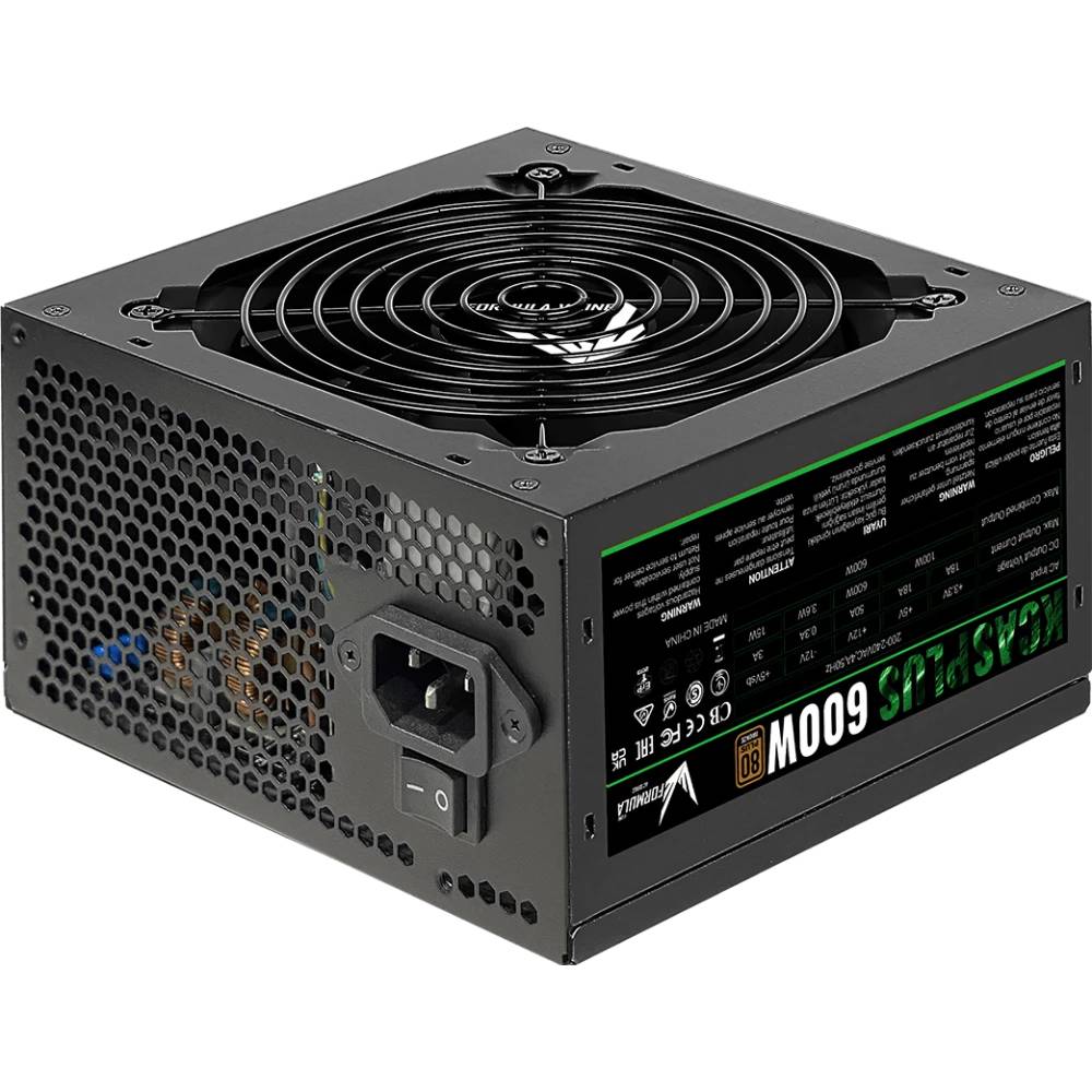 Блок питания 600Вт, Formula KCAS Plus 600W, 80 Plus Bronze, APFC, ATX