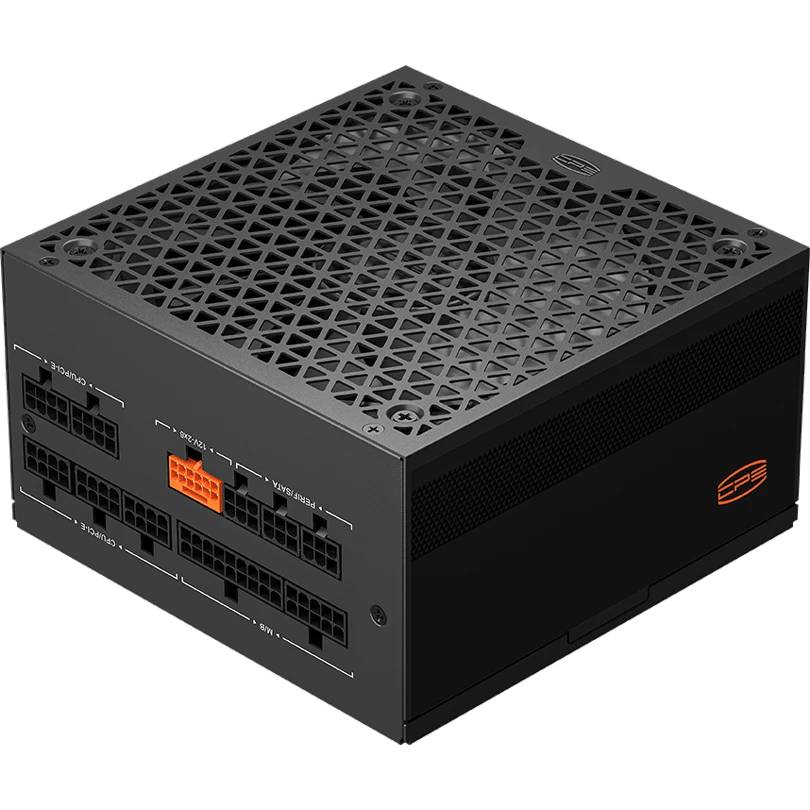 Блок питания 1000Вт, PcCooler P5-YN1000-G1F (P5-YN1000-G1FFBK1-EU), 80 Plus Gold, APFC, ATX