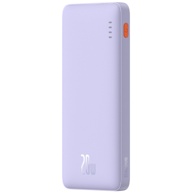 Внешний аккумулятор 10000мАч Baseus Airpow Fast Charge, фиолетовый (P10022801513-00)