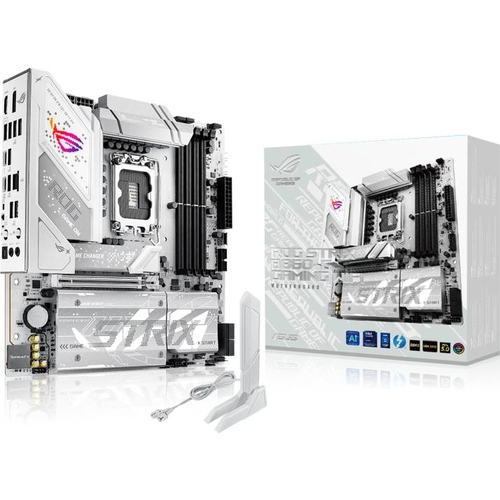 Материнская плата ASUS ROG STRIX B860-G GAMING WIFI, LGA1851, (HDMI, DP), 4xDDR V, ATX