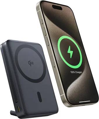 Внешний аккумулятор 10000мАч Baseus Nomos Qi2 P10078800123-00, белый