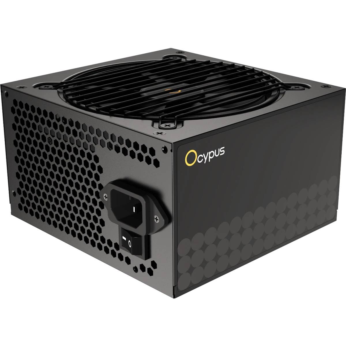Блок питания 650Вт, Ocypus Gamma P650 BK 650W Gamma-P650-W1HDBK024X-EU, 80 Plus WHITE, APFC, ATX