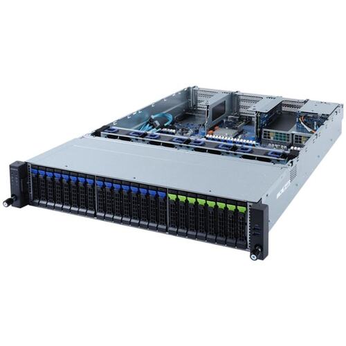 Серверная платформа GIGABYTE R282-N81 (6NR282N81MR-00) 2xLGA4189, 32xDDR IV ECC, 26x2.5", 2x1GbLan, 2x1600Вт, 2U