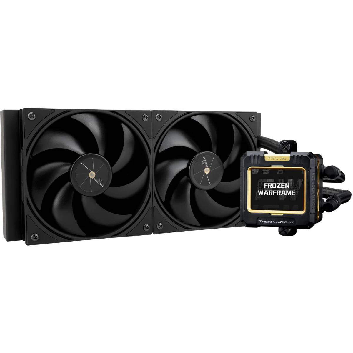 Жидкостное охлаждение Thermalright Frozen Warframe 240 Black F-WFRAME-240-BL (LGA1700 Ready)