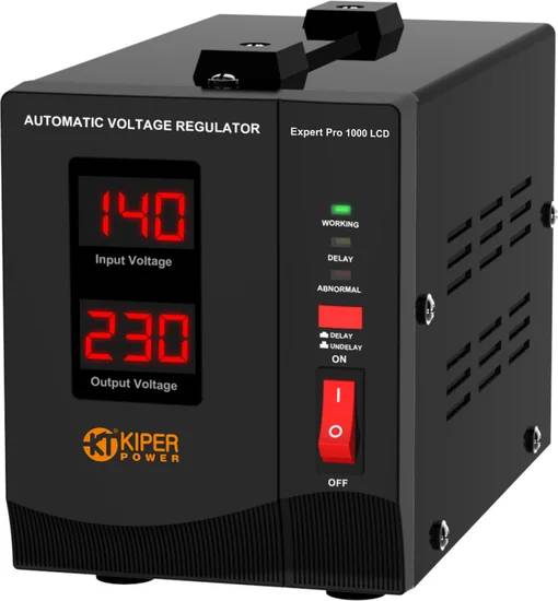 Стабилизатор Kiper Power Expert Pro 1000 LCD (1000VA/600W)