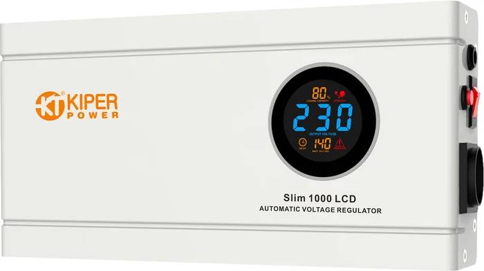 Стабилизатор Kiper Power Slim 1000 LCD (1000VA/600W)
