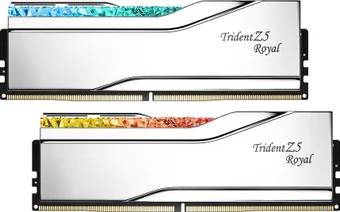 Оперативная память 32Gb G.Skill Trident Z5 Royal F5-6400J3039G16GX2-TR5S, DDR V, PC-51200, 6400MHz, kit 2x16Gb