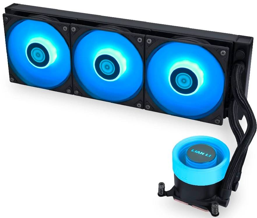 Жидкостное охлаждение Lian Li GA II Lite 360 RGB Black G89.GA2L36RB.R0 (LGA1700 Ready)