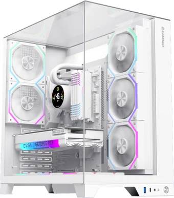 Корпус GameMax Infinity Pro WH, без БП, ATX