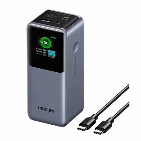 Внешний аккумулятор 20000мАч Ugreen PB721 35524B, Gray