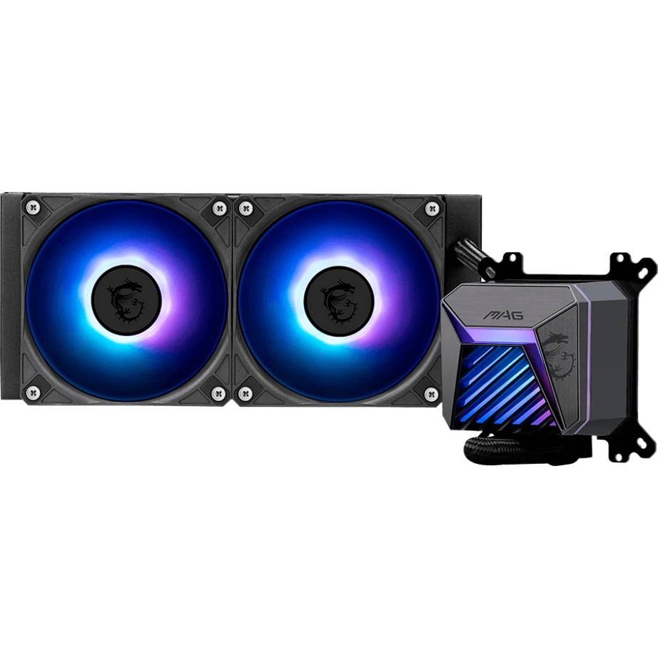 Жидкостное охлаждение MSI MAG CORELIQUID A15 240 (306-7ZWAA11-L80) (LGA1700 Ready)