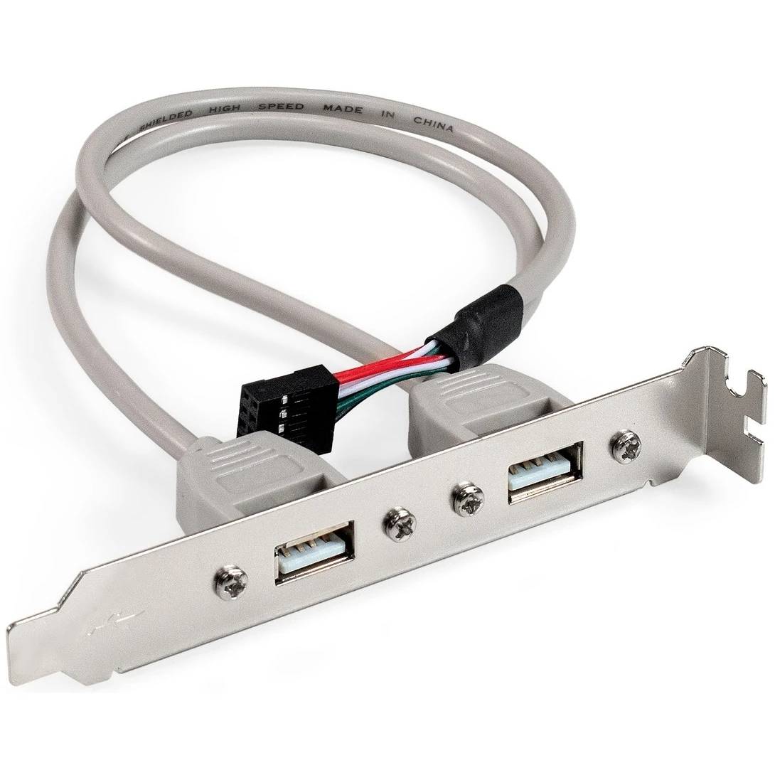 Планка портов в корпус 2xUSB2.0, ExeGate BrctUSB2-2A EX298294RUS