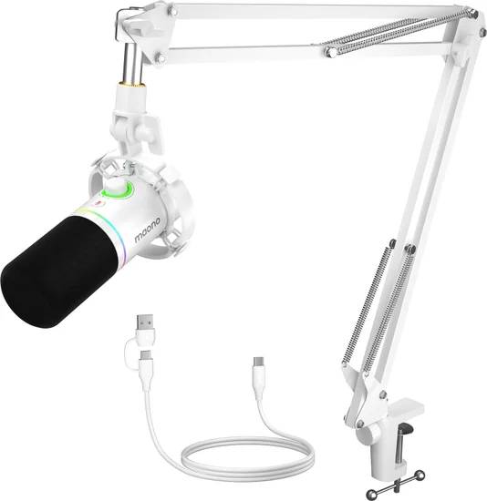 Микрофон Maono PD200XS White