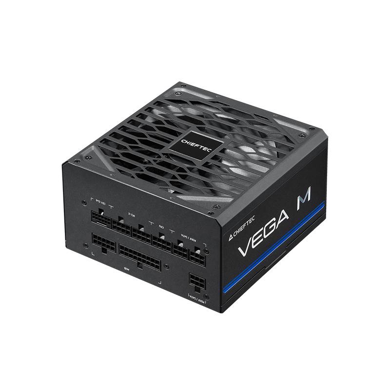 Блок питания 850Вт, Chieftec Vega M PPG-850-C, 80 Plus Gold, APFC, ATX