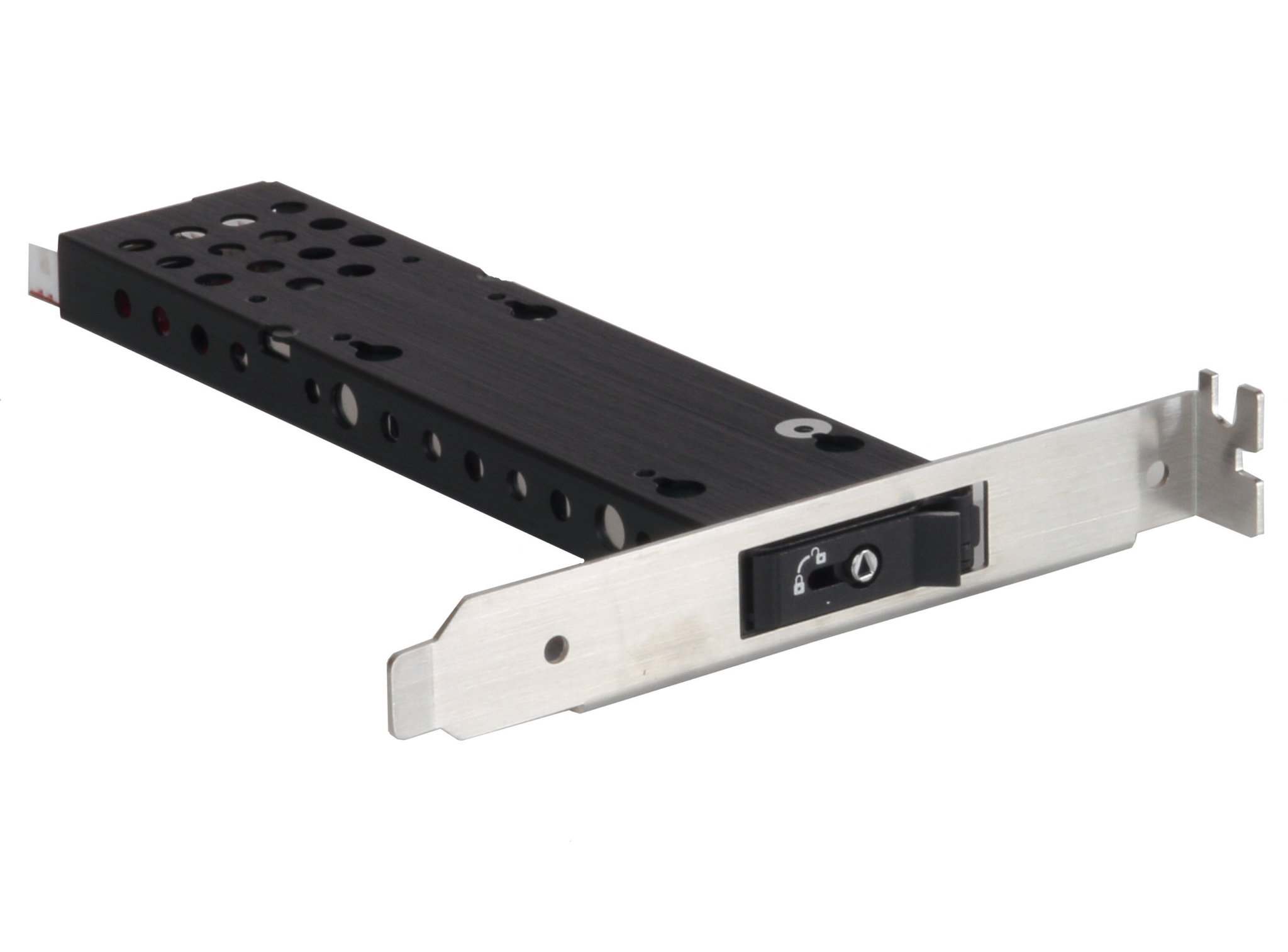 Корзина Procase E2-101-M2-BK, HotSwap, 1XM.2 NVMe