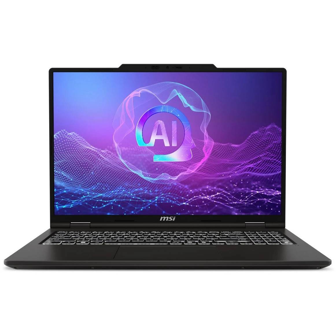 Ноутбук MSI Venture A16 AI+ A3HMG-027XRU, 16" OLED, Ryzen AI 5 340/ 16Gb/ 512SSD/ Black (9S7-261K21-027)