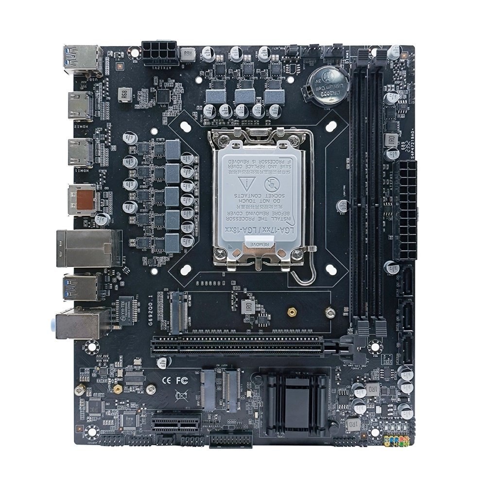 Материнская плата Arktek AK-H610M EG VS, LGA1700, (2xHDMI, DP), 2xDDR IV, mATX