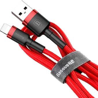 Кабель Lightning - USB2.0, 0.5м, Baseus CALKLF-A19, Red