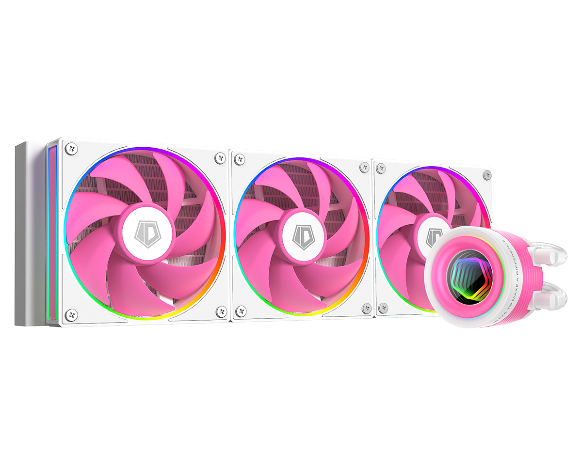 Жидкостное охлаждение ID-Cooling FX360 INF PINK, 350W (LGA1700 Ready)