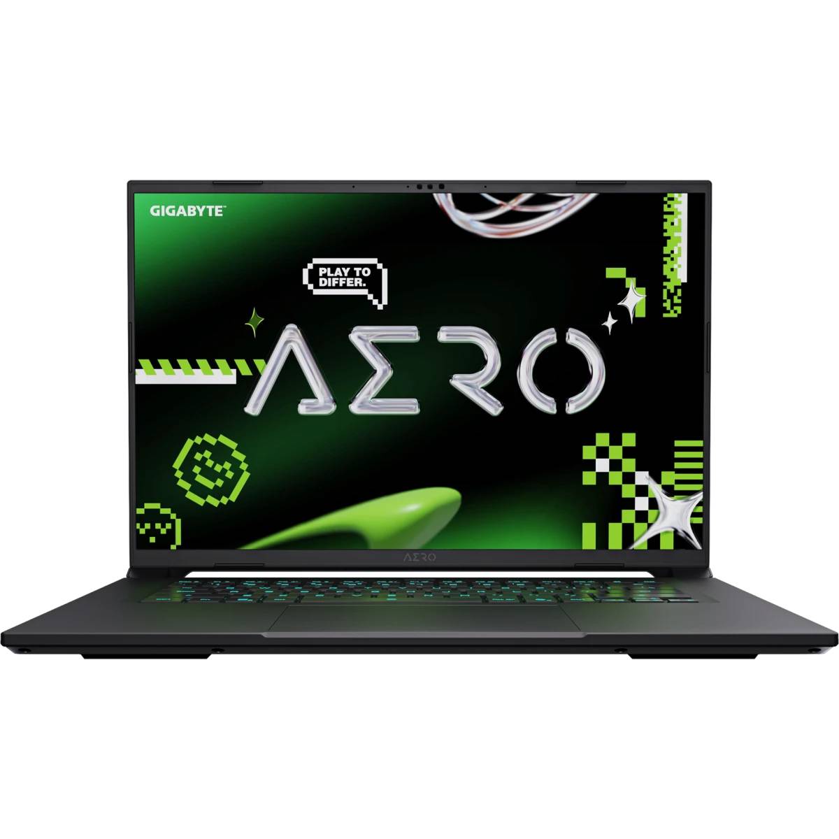 Ноутбук Gigabyte AERO X16 1VH (1VH93KZC64AD), 16", Ryzen AI 7 350/ 32Gb/ 1TbSSD/ RTX 5060 8Gb/ Gray
