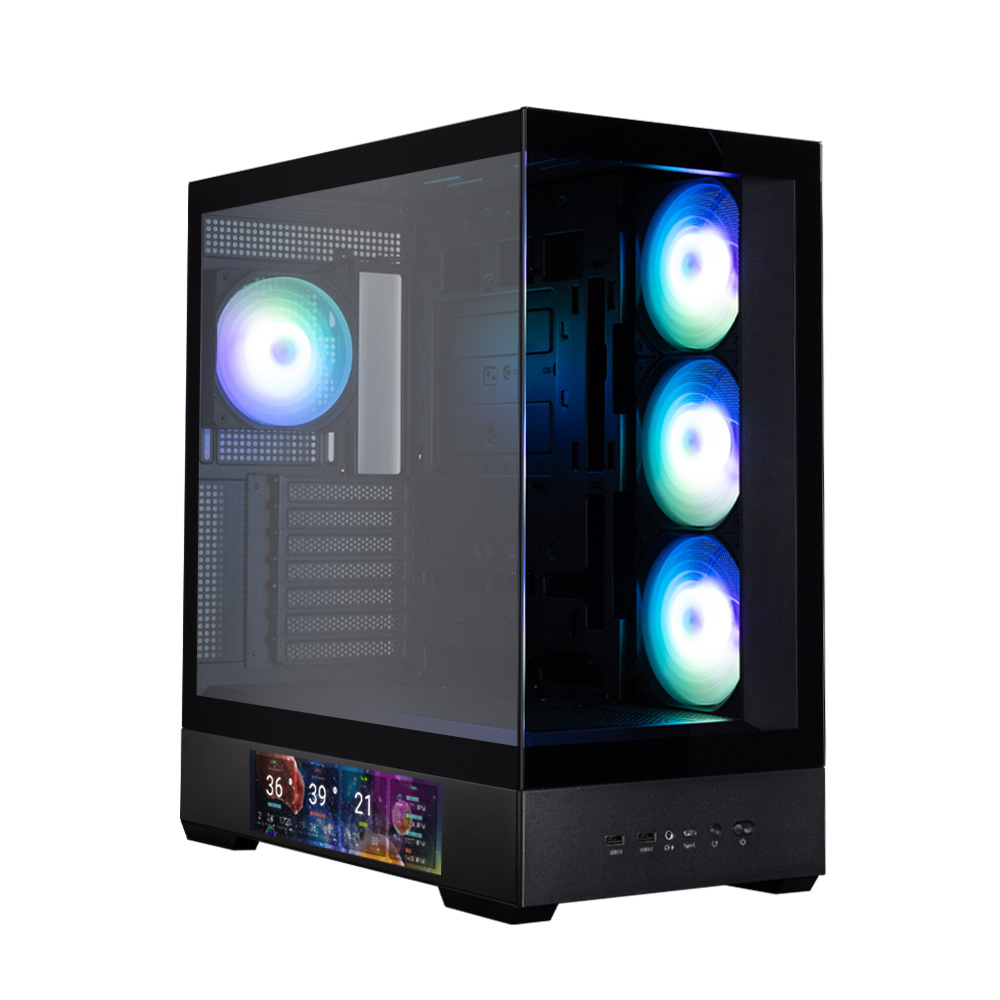 Корпус Zalman P40 DS Black, без БП, ATX