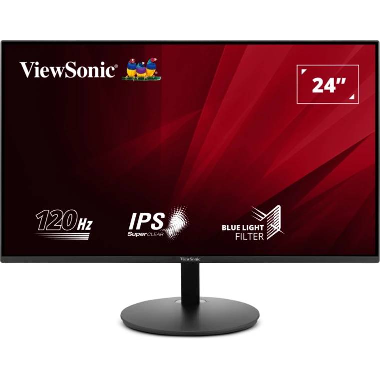 Монитор 23.8" ViewSonic VA24E1-H, 1920x1080, IPS, 120Hz (VGA, HDMI)